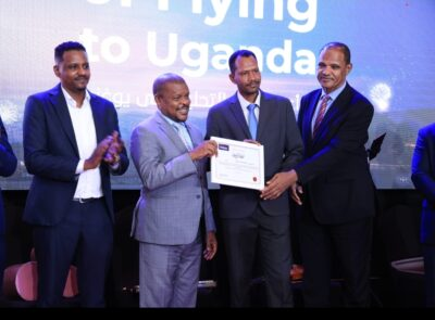Tarco Aviation Honors Journalist Dr. Badr Eldin Khalafallah Alawad  at Annual Celebration in Kampala